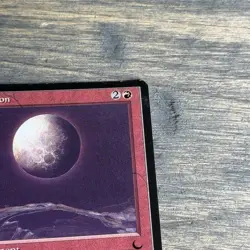 Blood Moon - The Dark MTG Rare Vintage - Image 3