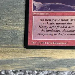 Blood Moon - The Dark MTG Rare Vintage - Image 5