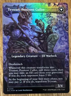 MTG: Lorwyn Eclipsed, Trystan, Callous Cultivator / Trystan, - Borderless Foil - Image 2