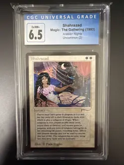 Shahrazad ~ Arabian Nights ~ CGC 6.5 ~ MtG ~ Magic the Gathering - Image 1