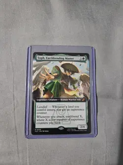 TOPH, EARTHBENDING MASTER (EXTENDED ART) Avatar: The Last Airbender Eternal MTG - Image 1