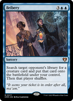 Bribery [Commander Masters] Magic MTG - Image 1