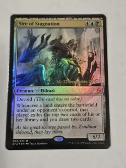 🔥 Sire of Stagnation Prerelease Cards Foil - NM/M! Awesome!! - Image 1