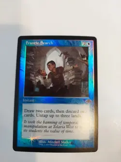 Frantic Search (Retro Frame) Dominaria Remastered Foil - Image 1