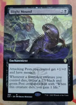 Blight Mound (Extended Art) MTG Commander 2021 (C21) (NM) - Image 1