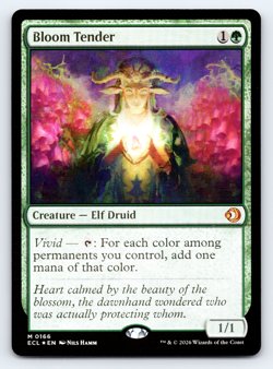 Bloom Tender FOIL - Lorwyn Eclipsed MTG - Image 1