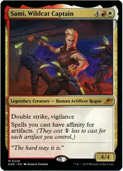 Sami, Wildcat Captain - 0226 - Edge of Eternities - MTG - NM/M Ships Now - Image 1