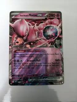 Pokemon TCG Team Rockets Mewtwo Ex Black Star Promo #216 N/M Or Better Condition - Image 1