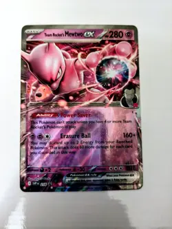 Pokemon TCG Team Rockets Mewtwo Ex Black Star Promo #216 N/M Or Better Condition - Image 3