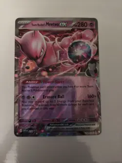 Pokemon TCG Team Rockets Mewtwo Ex Black Star Promo #216 N/M Or Better Condition - Image 4