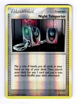Night Teleporter Supreme Victors #138 (2009) Uncommon Reverse Holo NM Pokemon - Image 1