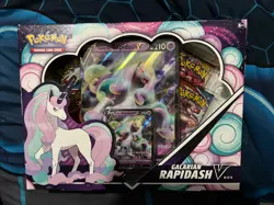 Pokemon TCG - Galarian Rapidash V Box - Factory Sealed - Sword & Shield - New - Image 1
