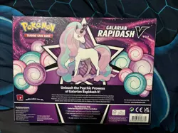 Pokemon TCG - Galarian Rapidash V Box - Factory Sealed - Sword & Shield - New - Image 2