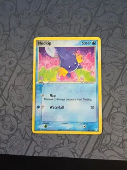 Pokemon: Mudkip #58/100 EX Crystal Guardians 2006 Non-holo Vintage - NM - I193 - Image 1