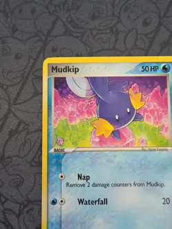 Pokemon: Mudkip #58/100 EX Crystal Guardians 2006 Non-holo Vintage - NM - I193 - Image 4