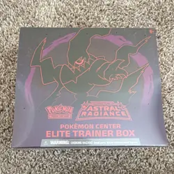 Pokemon TCG Sword Shield Astral Radiance Pokemon Center ETB Darkrai Sealed - Image 1