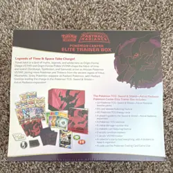 Pokemon TCG Sword Shield Astral Radiance Pokemon Center ETB Darkrai Sealed - Image 2