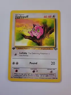 Jigglypuff - 1st Edition - Jungle 54/64 - Pokemon TCG - Image 1