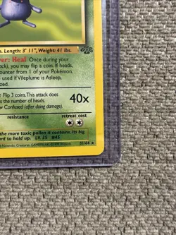 Pokemon TCG Vileplume 31/64 Jungle Unlimited First Edition Non Holo LP - Image 3