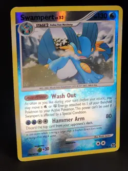 Swampert REVERSE HOLO RARE 9/106 Pokemon - Great Encounters Lightly Played LP - Image 2