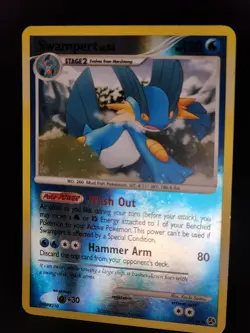 Swampert REVERSE HOLO RARE 9/106 Pokemon - Great Encounters Lightly Played LP - Image 5