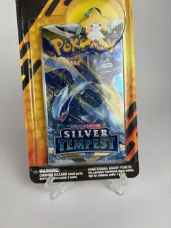 Pokemon Sword & Shield Silver Tempest Blister With Victini Pin 2023 Booster Pack - Image 2