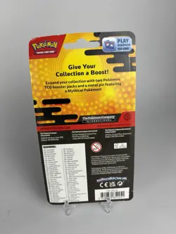 Pokemon Sword & Shield Silver Tempest Blister With Victini Pin 2023 Booster Pack - Image 4