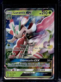 Lurantis GX - 15/149 - Sun & Moon Base Set Ultra Rare 2017 (NM) / Pokemon TCG - Image 1