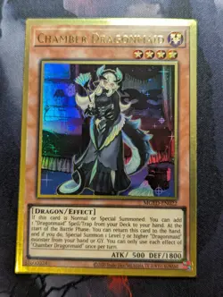 Chamber Dragonmaid Premium Gold Rare MGED-EN022 - Image 1