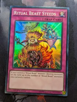 Yu-Gi-Oh! THSF-EN032 - Ritual Beast Steeds - Super Rare - Image 1