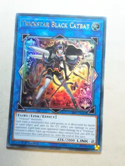 Trickstar Black Catbat CIBR-EN044 Ultra Rare 1st Ed NM Yu-Gi-Oh - Image 1