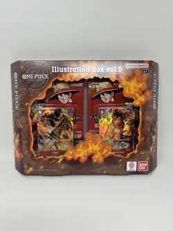 One Piece Illustration Box Vol. 5 Sabo/Portgas D. Ace Promo Set New Sealed EN - Image 1
