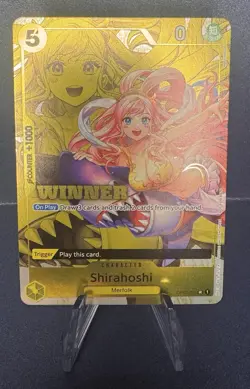 One Piece TCG- Shirahoshi Winner - OP03-116 - Full Art English NM - Image 1