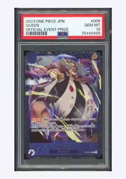 One Piece PSA 10 Queen C Promo 2023 ST04-005 Official Event Prize Japanese - Image 1