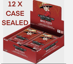 One Piece OP13 Case ENG Sealed - Carrying On His Will 12x Box Display -FAST SHIP - Image 1