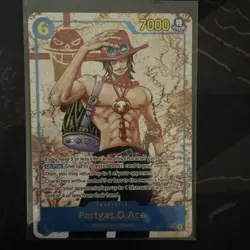 One Piece TCG Portgas D. Ace OP13‑119 Alt Art SEC Carrying on His Will - Image 1