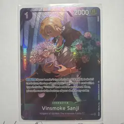 One Piece TCG - Vinsmoke Sanji Treasure Rare Alt Art OP10-063 (OP12 TR) - Image 1