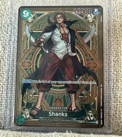 One Piece Shanks (SP) ST16-004 A Fist of Divine Speed Foil NM - Image 3