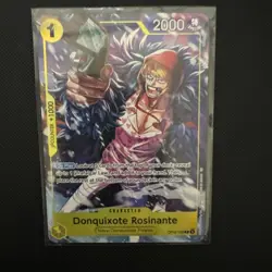 One Piece #OP12-108 Donquixote Rosinante Rare R Illustration Box.6 Promo - Image 1