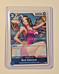 One Piece Carrying on His Will Boa Hancock R OP13-051 - Image 3