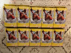 One Piece Egghead ENGLISH Starter Deck ST-29 SEALED NEW - LOT OF 10 - In Hand - Image 1