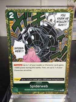 Spiderweb OP04-035 | Kingdoms of Intrigue - English One Piece - Image 1
