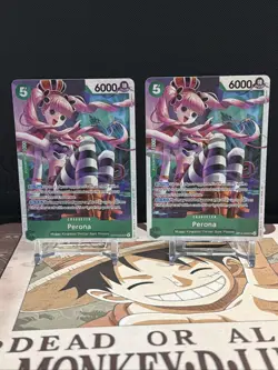 One Piece CCG Perona OP-14 SR (Lot Of 2) - Image 1