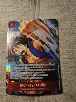 Monkey.D.Luffy - OP14-013 (Alternate Art) OP14-013 The Azure Sea's Seven Foil - Image 1