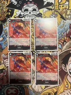 One Piece Card Game Sabo P-105 Promotion Card Set 2025 English Playset - Image 1