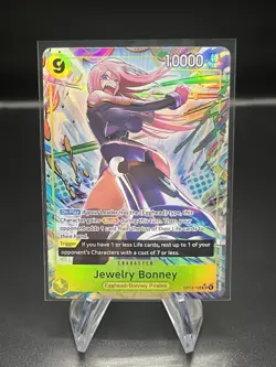 Jewelry Bonney (108) (Alternate Art) OP13-108 Carrying On His Will Foil LP/MP - Image 1