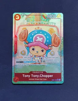One Piece CCG Tony Tony Chopper (SR) EB01-006 Alt Art Memorial Collection - Image 1