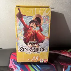 One Piece TCG Egghead Starter Deck ST-29 (NEW AND SEALED) - Bandai - Image 1