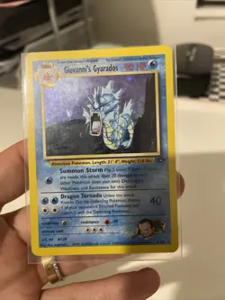 Giovanni's Gyarados - 5/132 Gym Challenge Set - Holographic Pokemon Card Exc - Image 2