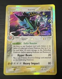 Gyarados 8/110 Holon Phantoms Reverse Holographic Pokemon Card LP (READ DESC) - Image 1